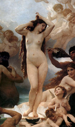Nude Venus by Bouguereau